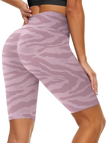 Biker Shorts Women - Tummy Control High Waisted Spandex Shorts for Yoga Workout Gym Running Athletic in Saudi Arabia