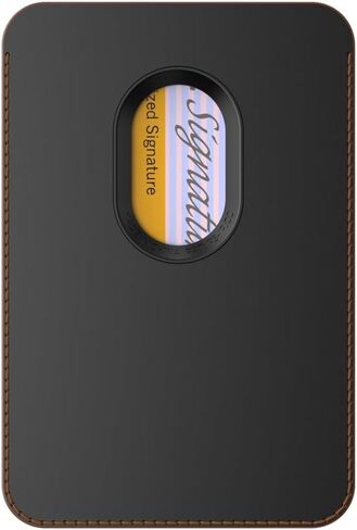 PopSockets Phone Wallet Without Expanding Grip, Phone Card Holder, Wireless Charging Compatible, Wallet Compatible with MagSafe® - Silver in Kuwait