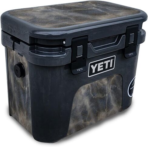 جلد متوافق مع مبرد Yeti Roadie 15 الصلب - رخام ستورمي - غطاء لاصق واقي من الفينيل الفاخر 3M - سهل الاستخدام | صُنع في الولايات المتحدة الأمريكية بواسطة MightySkins in Kuwait