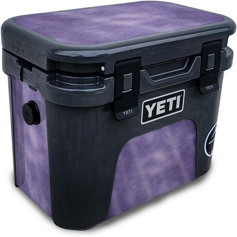 جلد متوافق مع مبرد Yeti Roadie 15 الصلب - رخام ستورمي - غطاء لاصق واقي من الفينيل الفاخر 3M - سهل الاستخدام | صُنع في الولايات المتحدة الأمريكية بواسطة MightySkins in Kuwait