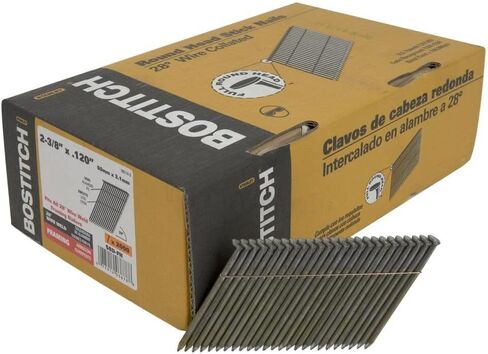 Bostitch, S8D-FH, Framing Nail, 2-3/8 In, PK2000 in Saudi Arabia