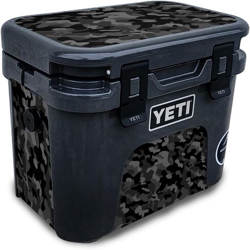 Carbon Fiber Skin Compatible with Yeti Roadie 15 Hard Cooler - Composition Book - Premium 3M Vinyl Protective Wrap Decal Cover - Easy to Apply | Crafted in The USA by MightySkins in Saudi Arabia