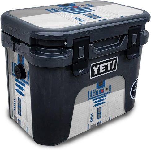 Carbon Fiber Skin Compatible with Yeti Roadie 15 Hard Cooler - Composition Book - Premium 3M Vinyl Protective Wrap Decal Cover - Easy to Apply | Crafted in The USA by MightySkins in Saudi Arabia