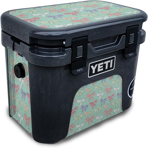 Glossy Glitter Skin Compatible with Yeti Roadie 15 Hard Cooler - Onlooker - Premium 3M Vinyl Protective Wrap Decal Cover - Easy to Apply | Crafted in The USA by MightySkins in Saudi Arabia