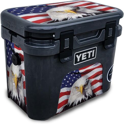 Skin Compatible with Yeti Roadie 15 Hard Cooler - Sakura Purple - Premium 3M Vinyl Protective Wrap Decal Cover - Easy to Apply | Crafted in The USA by MightySkins in Kuwait
