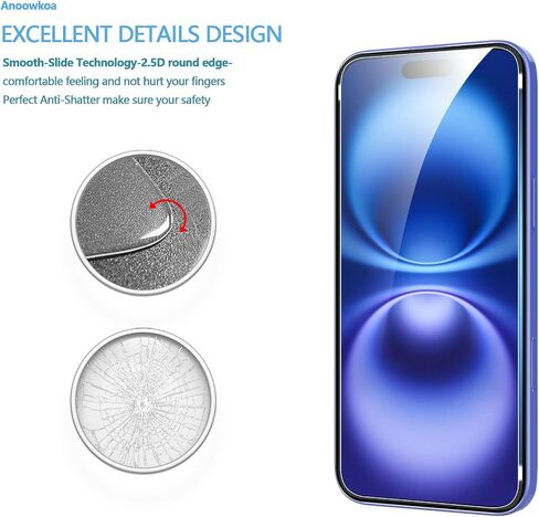 [3 Pack Designed for Galaxy S25 5G Screen Protector Tempered glass film.Support fingerprint unlocking no bubbles 9H hardness.Easy Installation.for Samsung Galaxy S25 5G in Saudi Arabia