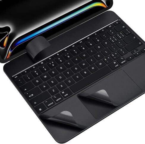 ملصق حماية مسند راحة اليد للوحة المفاتيح السحرية متوافق مع Apple iPad Pro 13 بوصة M4 Magic Keyboard MWR53LL/A، 2024 iPad Pro 13 Magic Keyboard - أسود in Kuwait