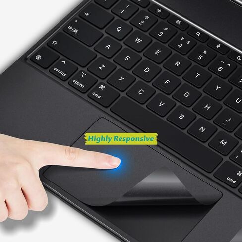 ملصق حماية مسند راحة اليد للوحة المفاتيح السحرية متوافق مع Apple iPad Pro 13 بوصة M4 Magic Keyboard MWR53LL/A، 2024 iPad Pro 13 Magic Keyboard - أسود in Kuwait