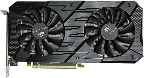 AMD Radeon RX 5600 6GB GDDR6 Graphics Card Performance Equals RTX 3050 75% of 3060 3X DP HDMI 192-Bit 1670/1750 MHz Core/Memory 2048 Shaders PCI4 4.0 150 W 6+8 pin Power in Saudi Arabia