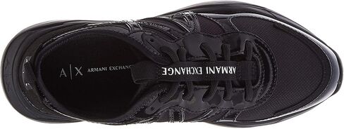Armani Exchange Women's Ax Logo Streetwear Sneaker in Saudi Arabia