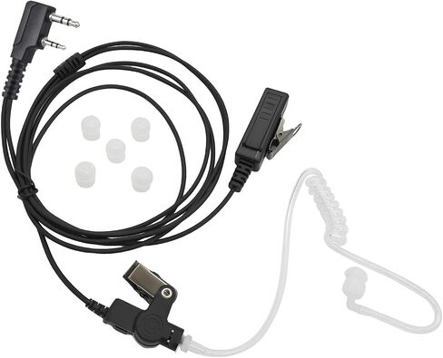 سماعة أذن لاسلكية مع ميكروفون لسماعة الأذن Baofeng Betch Retevis Kenwood Arcshell uv-5r uv-5g gm-15 bf-888s bf-f8hp rt68 rt22 rt21 rt27 rt19 h777 15 nx5300 nx1300 ar-5 ar-6 in Saudi Arabia