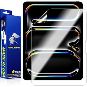 ArmorSuit 2 Pack for iPad Pro 13 Inch (2024 Release) Screen Protector Max Coverage MilitaryShield HD Clear Film - Made in USA