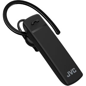 JVC Bluetooth Headset, Wireless Earbuds, Bluetooth 5.0, Long Battery Life (20 Hours), Work from Home, Telework, Compatible with HD Voice - HAC300B (Black)
