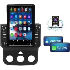 Android 13 Car Stereo Fit for Ram 1500 2500 3500 2013-2018,Slakerbe 9.7 Inch Touch Screen Car Radio 2GB+32GB Wireless Carplay & Android Auto with WiFi Bluetooth FM/RDS Navigation Media Player