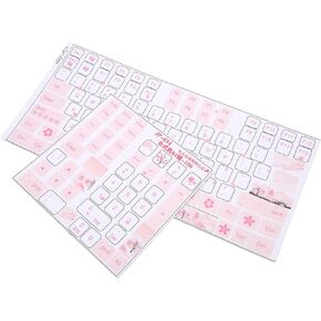 Keyboard Stickers, 84-108 Keys Replacement Computer Laptop Keycap Stickers for Computer Laptop Notebook,etc