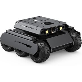Waveshare UGV Rover Open-Source 6 Wheels 4WD AI Robot, Compatible with Raspberry Pi 5, Dual Controllers, Computer Vision, PI5-4GB NOT Included