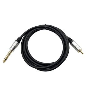 1/4 to RCA Cable, RCA to 1/4 Mono TS Interconnect Cable, 6.35mm Mono Male to RCA Male/Phono Stereo Patch Cord Adapter (6feet/1.8M)