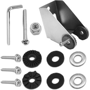 Transducer Mount, 740162-1 MHX MXNT Metal Transducer Mounting Bracket for Transducer Mounting Plate, Transducers Bracket Replacement for Si G2N Transom Mounting Hardware