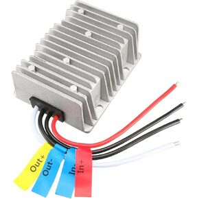 DC 48V Step Down to 13.8V 30A 414W Converter Voltage Regulator, IP68 Waterproof Voltage Reducer Transformer Power Supply for Golf Cart, Bus, Trucks, Taxi, LCD TV and Monitoring System