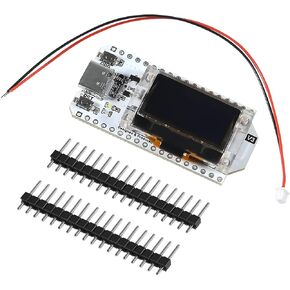 AITRIP 2 Sets 915MHZ ESP32 Lora V3 WiFi+BLE Development Board SX1262 Type-C Lora Kit 0.96inch OLED Display ESP32-S3 Dual-core with Protective Case Compatible with Arduino NodeMCU