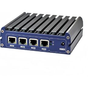 Firewall, Intelligent Soft Routing Micro Appliance/Mini PC • Intel Quad Core J4125 • 8GB RAM+256GB mSATA SSD • 4 x RJ45(2.5G), 2 x USB 3.0, 1 x HDMI,1 x VGA