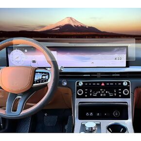 SXCY for 2026 Genesis GV70 G70 Screen Protector 27 Inch 2026 GV70 G70 Accessories Navigation Display Screen Protector(All-one)