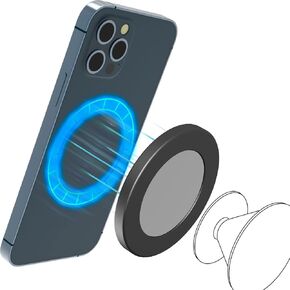 Magnetic Pop Base Compatible with MagSafe Case and iPhone 13 12 Pro Max Mini Accessories for The Users of Phone Grip/Stand/Holder and More