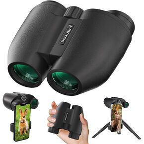 22x32 HD Binoculars for Adults High Powered with Phone Adapter, Tripod and Tripod Adapter, Large View Binoculars for Bird Watching, Waterproof Binoculars for Travel, Hiking, Hunting
