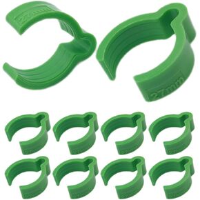 Coiled Hose Clips Compatible with Festool Vacuum 27mm Hoses,Dust Hose Clip for Festool Sander & Dust Extractor (Green-20Pcs)