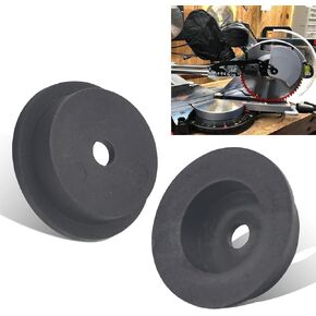 2-Pack Blade Guard Washer Replacement Parts Compatible with Admiral 64686 of 12 and 10 inches Miter Saw (Black)