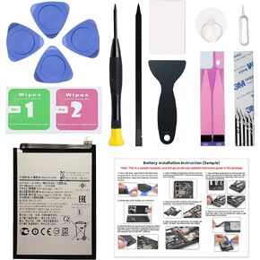New Upgraded Battery for Galaxy A02s, HQ-50s Replacement Battery Compatible with Samsung Galaxy A02s, with Repair Tools & Instruction