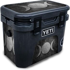 Carbon Fiber Skin Compatible with Yeti Roadie 15 Hard Cooler - Techno Punk - Premium 3M Vinyl Protective Wrap Decal Cover - Easy to Apply | Crafted in The USA by MightySkins