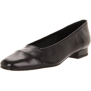 VANELi Women's FC-313 Flat, Black Ecco Nappa, 7 SS US