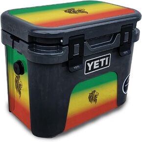 Skin Compatible with Yeti Roadie 15 Hard Cooler - Midnight Mischief - Premium 3M Vinyl Protective Wrap Decal Cover - Easy to Apply | Crafted in The USA by MightySkins