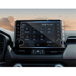 CDEFG Screen Protector for 9" 2021+ Toyota RAV4 Center Control Screen 9H Car Navigation Multi-media Screen Protector Foils Touchscreen Tempered Glass Protective Films Scratch & Glare Resistant