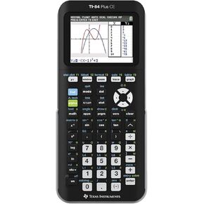 Texas Instruments ti-84 Plus Ce Color Graphing Calculator, Black