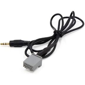 uxcell Automobile Car CD Player AUX Cord Wire Harness Adapter for Honda City 08