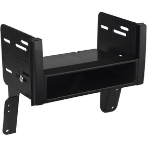 Scosche NN1678B Compatible with 2013-15 Nissan Titan Base Model ISO Double DIN & DIN+Pocket Dash Kit Black
