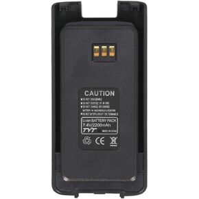 MD-390 2200mAh Battery for DMR MD-UV390 GPS MD-UV390 Lithium 7.4V Battery Replacement Digital Mobile Radio Two Way Radio Walkie Talkie Ham Transceiver