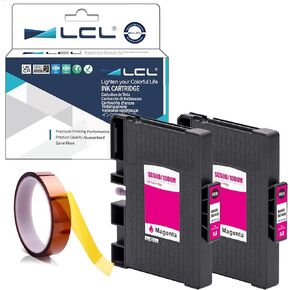 LCL Compatible Sublimation Ink Replacement for Sawgrass Virtuoso SG500 SG1000 PRINTAN Dink High Yield (2-Pack Magenta)