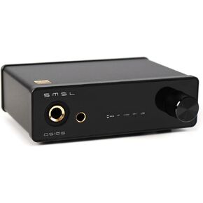 SMSL DS100 MQA MQA-CD DAC CS43131 Chip 6.35mm & 4.4mm Headphone Amplifier USB Audio Decoder PCM Support 32bit/769kHz USB/Optical/Coaxial Input Mini DAC