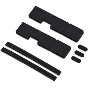 YIMAGUJRX Keyboard Poron Stabilizer Foam, Spacebar Foam, 7pcs Keyboard Stabilizer Silencer Pad for Mechanical Keyboard Space Bar (Compatible 6.25U/7U)