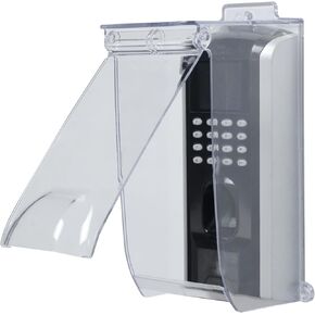 Clear Gate Outdoor Keypad Cover,Flip Access Control Rain Cover，Doorbell rain cover Compatible for Ring Doorbell/Lock Keypad/Attendance Machine/Door Keypad