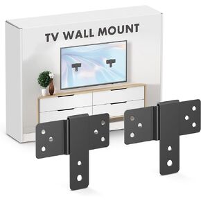 Wall Mount TV Bracket,No Stud TV Wall Mount,No Drill TV Brackets for Wall Mount,Easy Install Fits 19-100 inch TVs,Include Hardware,Suitable for Most LED LCD Flat Screen TVs & Monitors(TV Wall Mount)