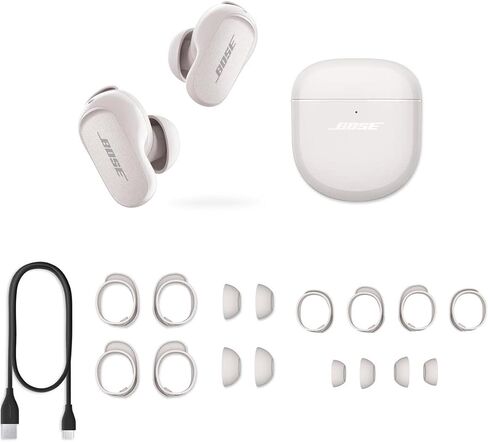 Bose QuietComfort Earbuds II, Soapstone with Alternate Sizing Kit in Saudi Arabia