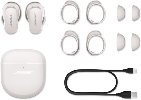 Bose QuietComfort Earbuds II, Soapstone with Alternate Sizing Kit in Saudi Arabia