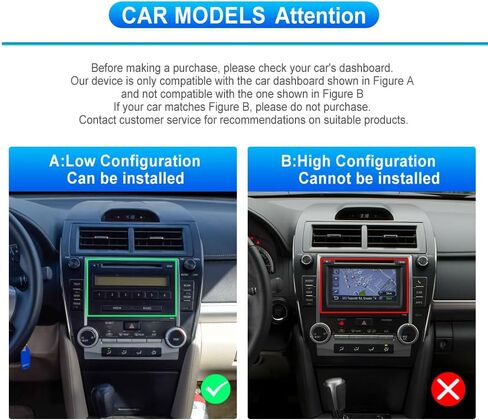 6G+128G 8 Core Android 13 Car Stereo Car Radio for Toyota Camry 2012 2013 2014 Wireless Carplay DSP-36, Rimoody 10.1'' Touchscreen GPS WiFi Bluetooth FM/RDS Mirror Link 59-UI Themes Backup Camera in Saudi Arabia