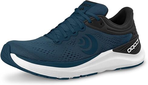 Topo Athletic Men's Ultrafly 4 Comfortable Lightweight 5MM Drop Road Running Shoes, Athletic Shoes for Road Running, Grey/Navy, Size 8.5 in Kuwait