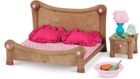 Li'l Woodzeez Bunk Beds Playset – Miniature Bedroom Furniture and Accessories – 18pc Toy Set with Bed, Toys, Book, and More – Gifts for Kids Age 3+ in Kuwait