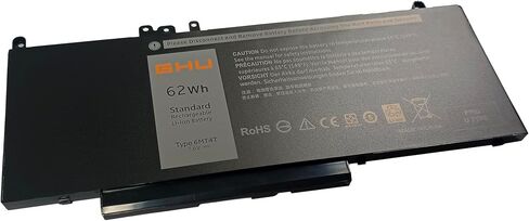 بطارية GHU 6MT4T 62Wh 7.6V لأجهزة Dell Latitude 14 5470 E5470 15 5570 E5570 الدقة 15 3510 M3510 رقم الجزء 7V69Y TXF9M 79VRK in Saudi Arabia